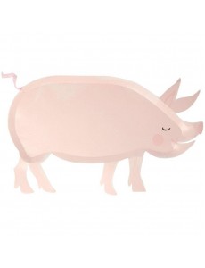 Pratos Porco Rosa Claro